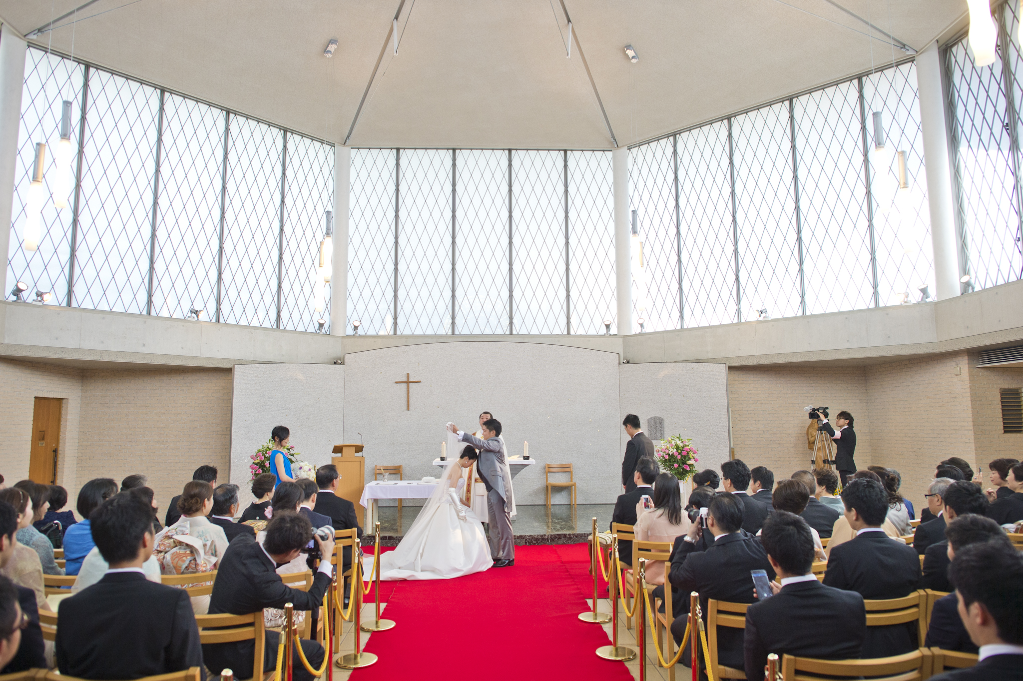 聖イグナチオ教会 結婚式出張撮影ギリフォトワークス