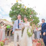 結婚式場の広告撮影